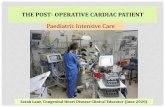 THE POST- OPERATIVE CARDIAC PATIENT