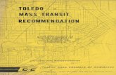 Toledo Mass Transit Recommendation (August 30, 1967)