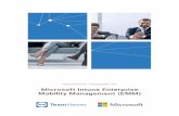 Microsoft Intune Enterprise Mobility Management (EMM)