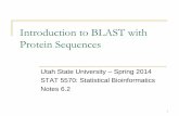 Introduction to BLAST with Protein Sequences