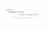 PBS Pro User Guide - cs.huji.ac.il