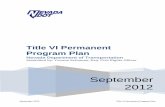 Title VI Permanent Program Plan - dot.nv.gov
