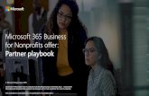 Microsoft 365 Business for Nonprofits offer