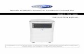 Whynter 10 000 BTU Portable Air Conditioner Compact Size