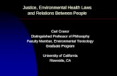 Justice, Environmental Health Laws and Relations Between ...