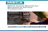 MSCA Safety Manual for Mechanical Service Technicians
