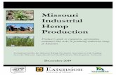 Missouri Industrial Hemp Production