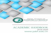 Academic Handbook (JSBF) 2019-20