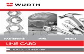 LINE CARD - Home Page | Wurth Industry of North America