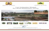 01 revised Cost Estimation Manual for Road Maintenance ...