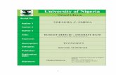 UDEAGHA .C. EMEKA - University of Nigeria