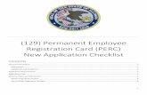 (129) Permanent Employee Registration Card (PERC) New ...