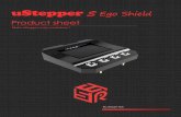 uStepper S Ego Shield Product sheet