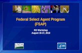 Federal Select Agent Program (FSAP)