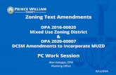 Zoning Text Amendments - Prince William County, Virginia