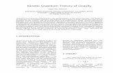 Kinetic Quantum Theory of Gravity - arXiv