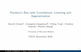 Pandora’s Box with Correlations: Learning and Approximation