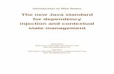The new Java standard for dependency Introduction to Web Beans