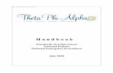National Handbook 2018 - Theta Phi Alpha