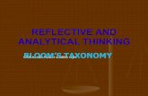 REFLECTIVE AND ANALYTICAL THINKING