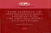 The Impact of International Migration on Developing - CICRED