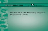BRIGANCE® â€¢ PCI Reading Program Placement Guide - Pro-Ed