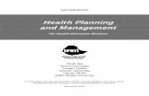 Health Planning and Management - The Carter Center