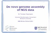 De novo genome assembly of NGS data - VBC | Victorian