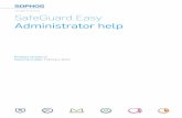 SafeGuard Easy Administrator help - Sophos