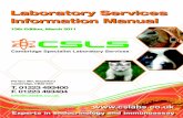 Laboratory Services Information Manual Laboratory Services Information Manual
