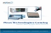 full catalog PDF - Pixus Technologies