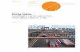 Greenhouse Gas Emissions from Commuting in New York City