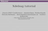 Xdebug tutorial - Derick Rethans