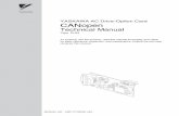 YASKAWA AC Drive-Option Card CANopen Technical Manual