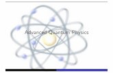 Advanced Quantum Physics - Theory of Condensed Matter