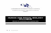 human and social biology syllabus - Caribbean Examinations Council