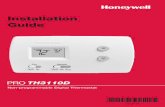 PRO TH3110D Non-Programmable Digital Thermostat - Honeywell