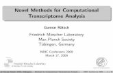 Novel Methods for Computational Transcriptome Analysis