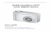 Kodak EasyShare C875 zoom digital camera