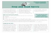 Texas Frog and Toad Survey Monitoring Packet - Texas Parks