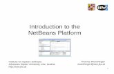 Introduction to the NetBeans Platform - JKU