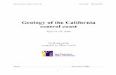 Geology of the California central coast - California Regional