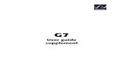 G7 User guide supplement - Sibelius