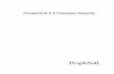 PeopleSoft 8.4 Payables Reports - Oracle Documentation