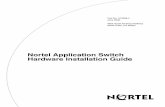 Nortel Application Switch Hardware Installation Guide