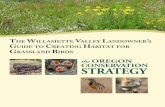 The Willamette Valley Landowner's Guide to Creating Habitat for