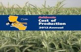 2012 Cost of Production Annual (4.4 MB, PDF) - California