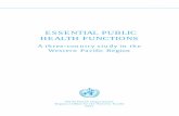 essential public health functions - WHO Western Pacific Region