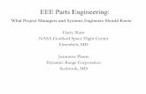 EEE Parts Engineering: - SE Seminars Home - NASA