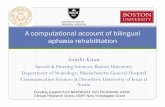 Simulating Bilingual Aphasia: A Novel - Boston University